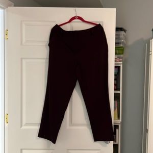 Loft dark purple pants